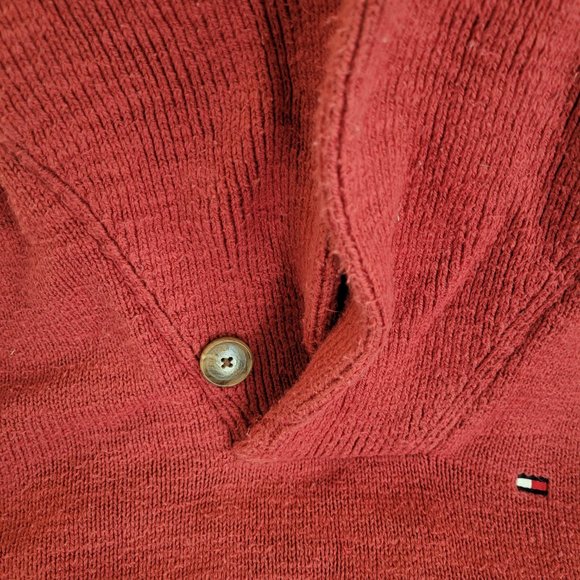 Tommy Hilfiger Men Red Sweater - Picture 7 of 12